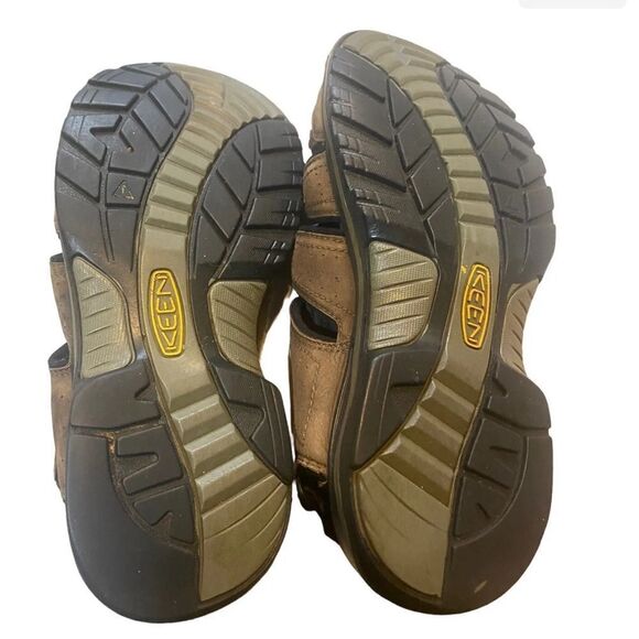 Keen Men's Rialto Closed Toe Waterproof Leather Sandal-Bison/Brown Size  9.5 - Picture 6 of 9